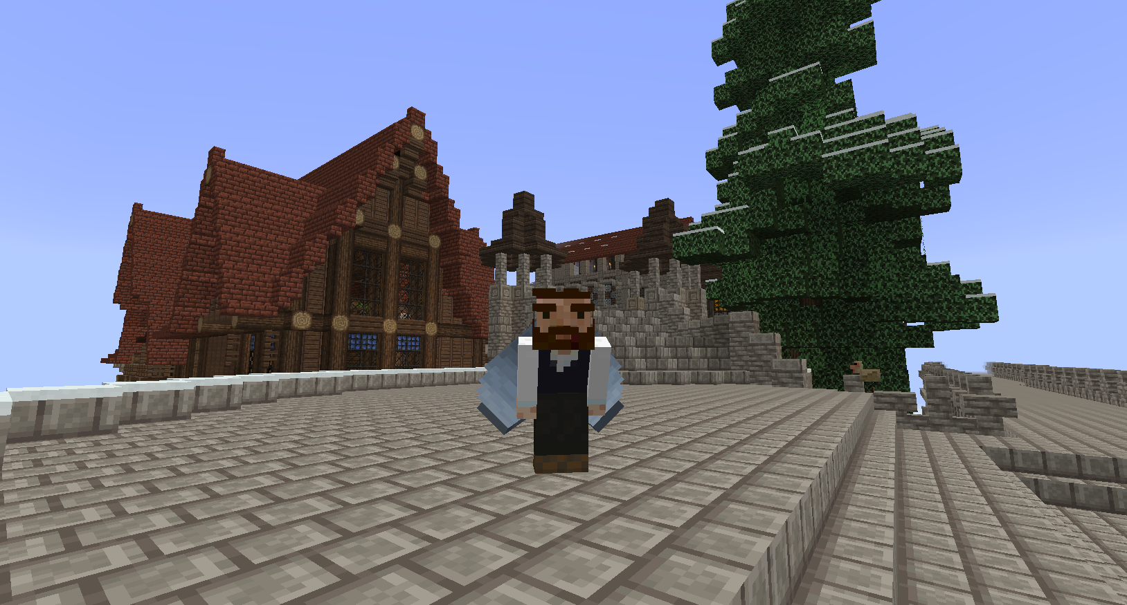 Hiob, le premier homme-volant sur Nefald