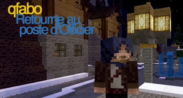 Qfabo, à nouveau officier