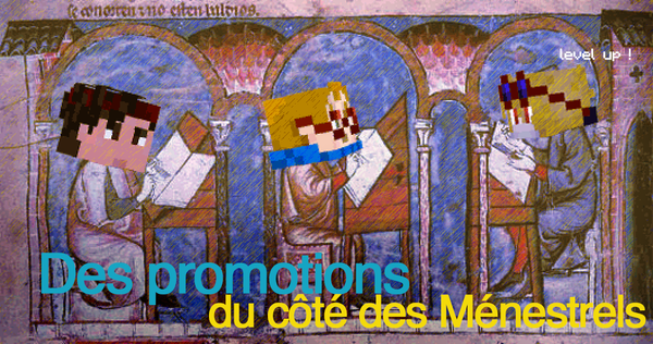 Des promotions du côté des Ménestrels