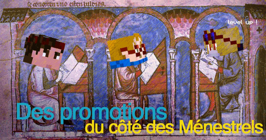 Des promotions du côté des Ménestrels